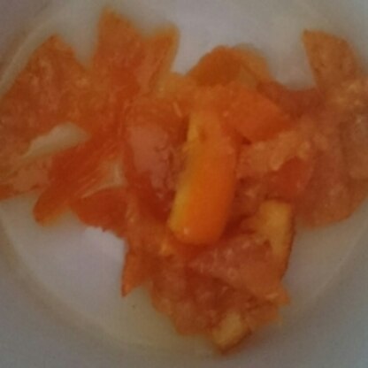 オレンジで作りました(^^)エコで美味しい! 作りたて色々楽しく使います。保存料無しで安心♪